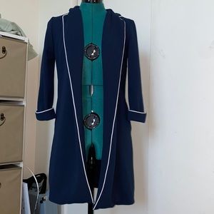 Forever21 blue longline blazer